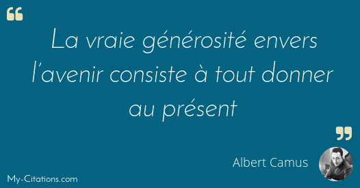 Citation Albert Camus