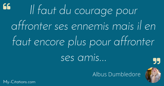 Citation Albus Dumbledore