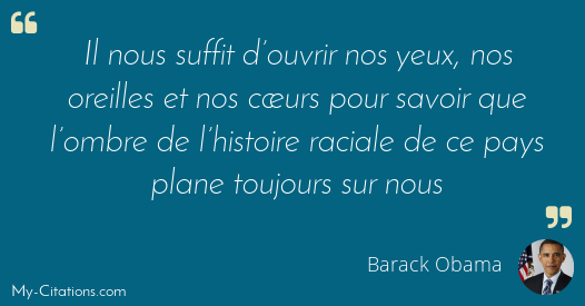 Citation Barack Obama