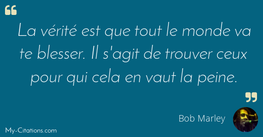 Citation Bob Marley