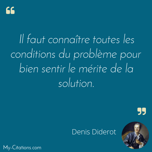 Citation Denis Diderot