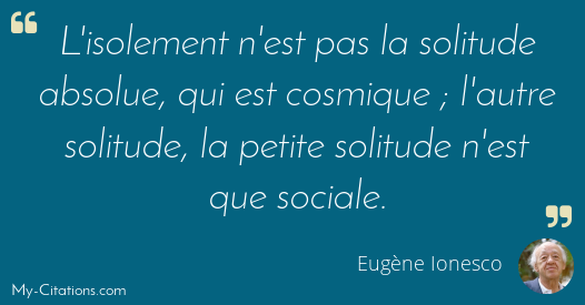 Citation Eugene Ionesco