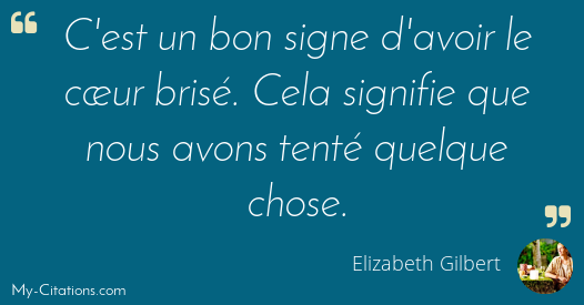 Citation Elizabeth Gilbert