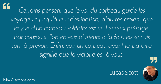 Citation Lucas Scott