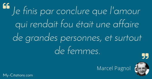 Citation Marcel Pagnol