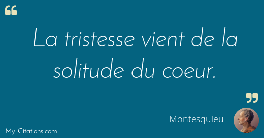 Citation Montesquieu