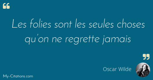 Citation Oscar Wilde