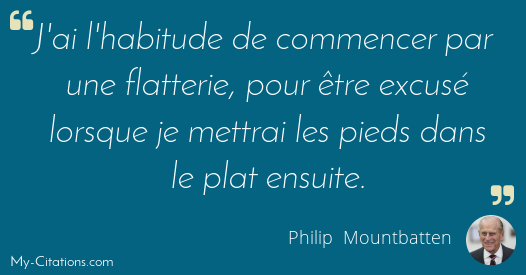 Citation Philip Mountbatten