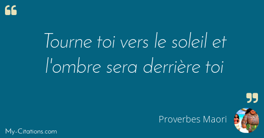 Citation Proverbes Maori