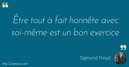 Citation Sigmund Freud