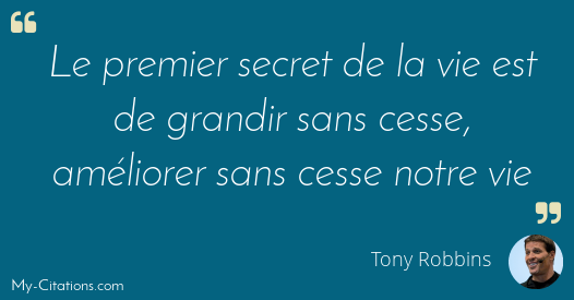 Citation Tony Robbins