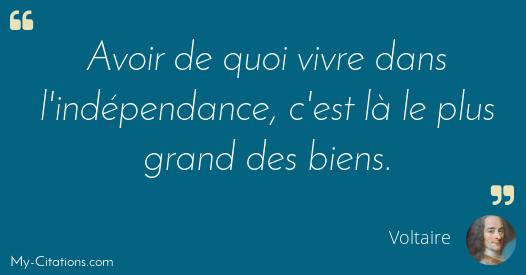 Citation Voltaire