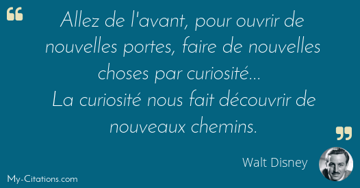 Citation Walt Disney