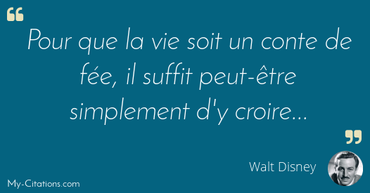 Citation Walt Disney