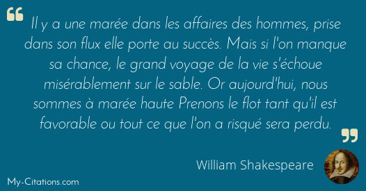 Citation William Shakespeare