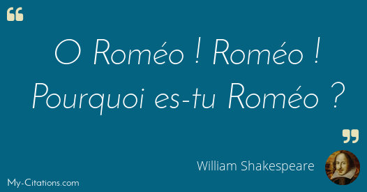 Citation William Shakespeare